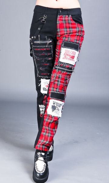 27-33 2019 men's clothing gd hair stylist fashion street non mainstream punk zip skeleton zipper dj male trousers, Black
27-33 2019 men's clothing gd hair stylist fashion street non mainstream punk zip skeleton zipper dj male trousers, Black