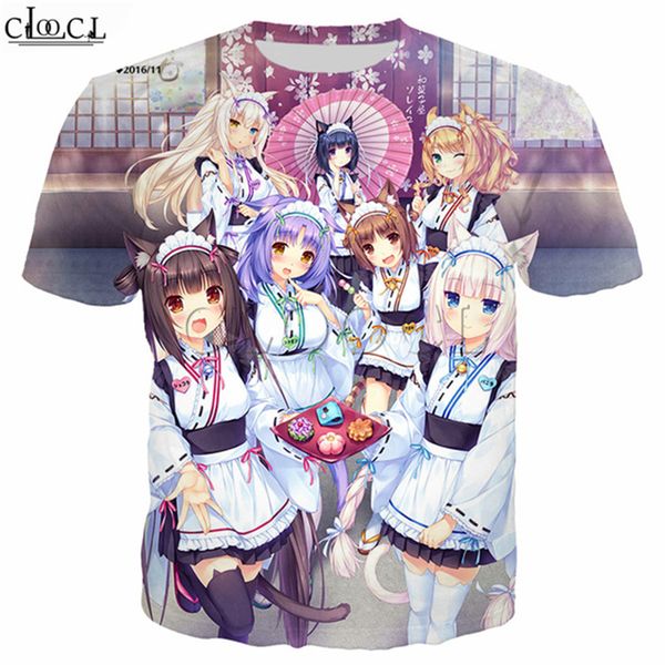 2020 fashion game nekopara t shirt men women anime girl chocolat vanilla 3d print casual short sleeve couples, White;black
2020 fashion game nekopara t shirt men women anime girl chocolat vanilla 3d print casual short sleeve couples, White;black