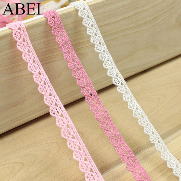 1cm cotton lace trims diy patchwork cotton tape ribbon handmade wedding party crafts clothes edge sewing fabric material, Pink;blue
1cm cotton lace trims diy patchwork cotton tape ribbon handmade wedding party crafts clothes edge sewing fabric material, Pink;blue