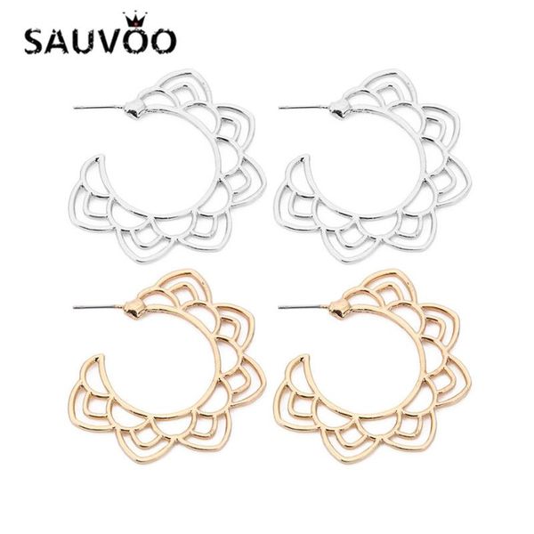 sauvoo 1pair/lot hyperbole punk style fashion women hoop earrings classic moon metal night club luxury earrings elegant jewelry, Golden;silver
sauvoo 1pair/lot hyperbole punk style fashion women hoop earrings classic moon metal night club luxury earrings elegant jewelry, Golden;silver