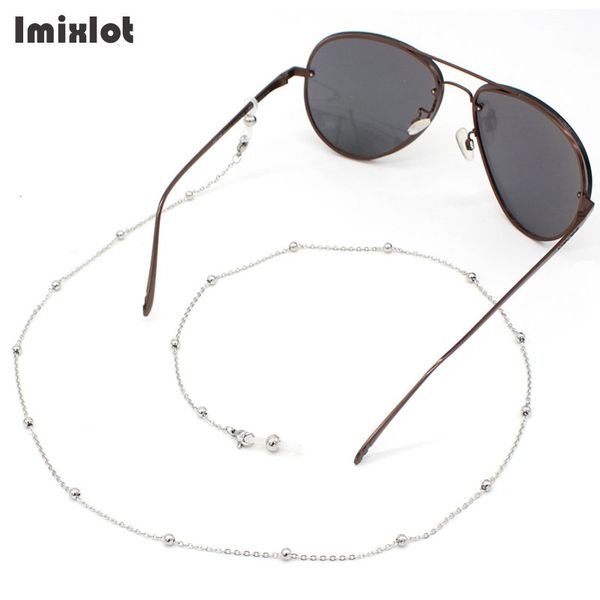 fashion womens stainless steel eyeglass chains sunglasses reading beaded glasses chain eyewears cord holder neck strap rope
fashion womens stainless steel eyeglass chains sunglasses reading beaded glasses chain eyewears cord holder neck strap rope