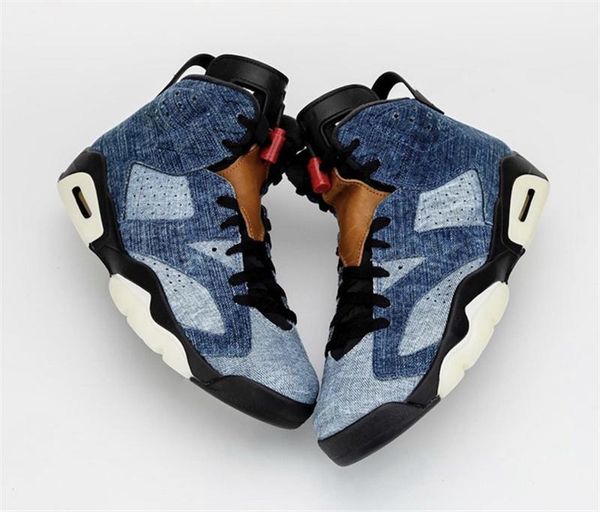est 2019 air authentic 6 washed denim retro mens basketball shoes sail-varsity red-black 6s blue ct5350-401 outdoor shoes with box, White;red
est 2019 air authentic 6 washed denim retro mens basketball shoes sail-varsity red-black 6s blue ct5350-401 outdoor shoes with box, White;red
