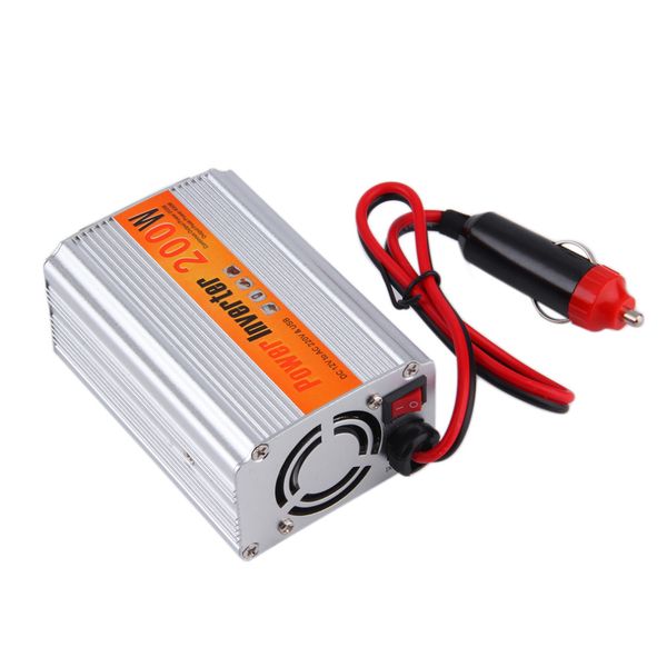 pcs 12v dc to ac 220v car auto power inverter converter adapter adaptor 200w usb new dropping shipping
pcs 12v dc to ac 220v car auto power inverter converter adapter adaptor 200w usb new dropping shipping