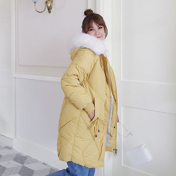 big fur collar women parkas 2019 winter long hooded downcoats cotton -30 degrees puls size soft jacket women warm parka outwear, Tan;black
big fur collar women parkas 2019 winter long hooded downcoats cotton -30 degrees puls size soft jacket women warm parka outwear, Tan;black