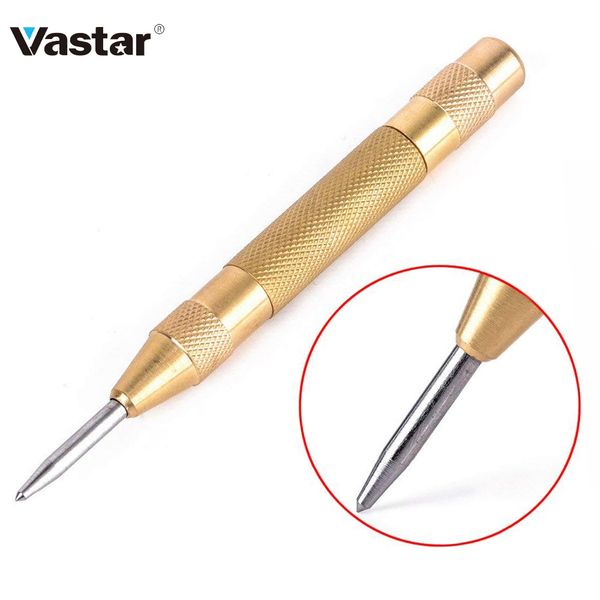 vastar automatic center punch 5'' center pin spring loaded marking starting holes wood press dent marker woodwork tool drill bit
vastar automatic center punch 5'' center pin spring loaded marking starting holes wood press dent marker woodwork tool drill bit