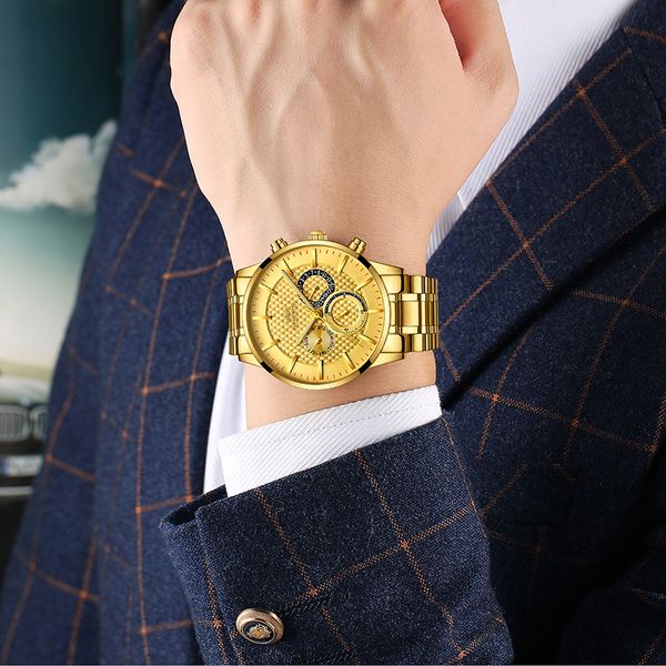 2019 men watches sports quartz watch watches factory customized multifunctional men's calendar waterproof men's watch, Slivery;brown
2019 men watches sports quartz watch watches factory customized multifunctional men's calendar waterproof men's watch, Slivery;brown