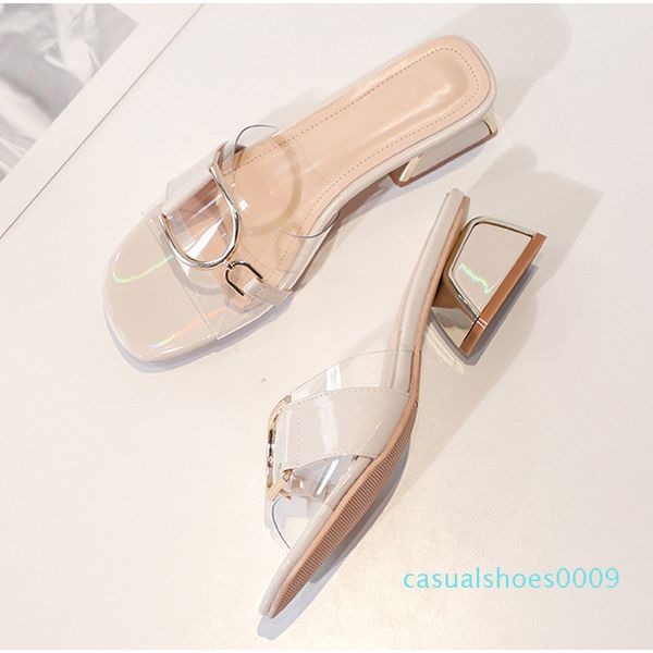 2020 new designer summer new thick-heeled transparent square head buckle shoes women's fashion tide open-toe sandals women's shoes, Black
2020 new designer summer new thick-heeled transparent square head buckle shoes women's fashion tide open-toe sandals women's shoes, Black