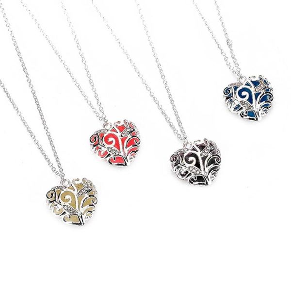 new fashion sweet pendant necklace love heart adjustable necklace pierced hollow luminous sweater chain, Silver
new fashion sweet pendant necklace love heart adjustable necklace pierced hollow luminous sweater chain, Silver