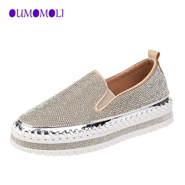 2019 new brand women bling flats fashion espadrilles shoes woman leather creepers ladies loafers crystal silver loafers x893, Black
2019 new brand women bling flats fashion espadrilles shoes woman leather creepers ladies loafers crystal silver loafers x893, Black