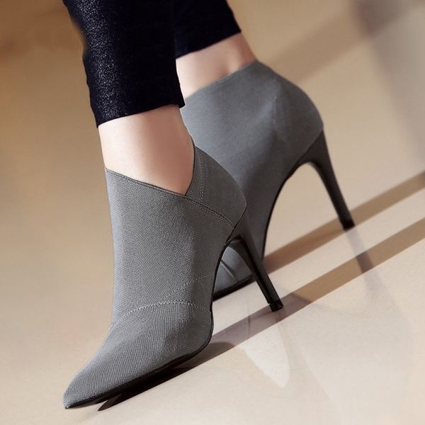 fashion pointed toe high heels women shoes women autumn summer casual fitted female single fashion outwear shoes, Black
fashion pointed toe high heels women shoes women autumn summer casual fitted female single fashion outwear shoes, Black