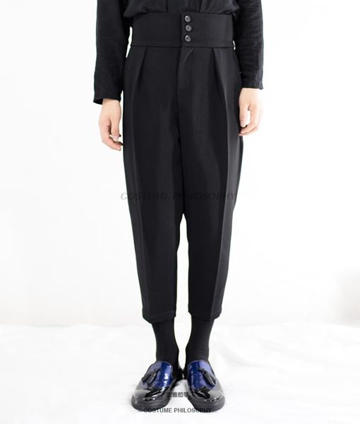 27-44 new 2019 men's the fashion leisure gd of tall waist trousers nine minutes of pants young stylist pants plus size costumes, Black
27-44 new 2019 men's the fashion leisure gd of tall waist trousers nine minutes of pants young stylist pants plus size costumes, Black