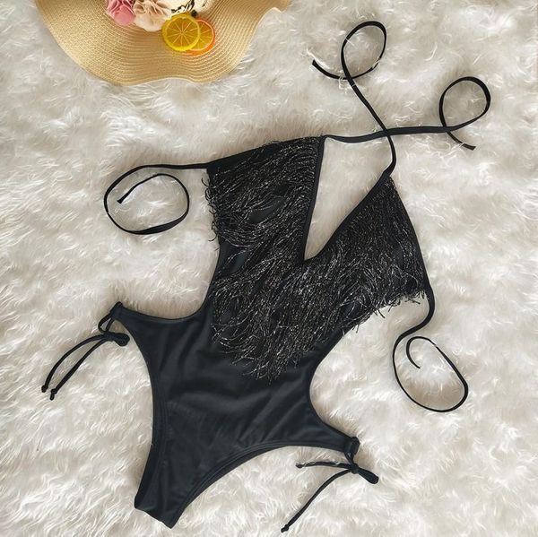 designer women swimsuit tassel luxury designer fancy bikini jumpsuits one piece swimsuit womens clothes, White;black
designer women swimsuit tassel luxury designer fancy bikini jumpsuits one piece swimsuit womens clothes, White;black