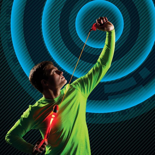 new design luminous ejection led new luminous catapult amazing slingsbig flying arrow kids toys wholesale