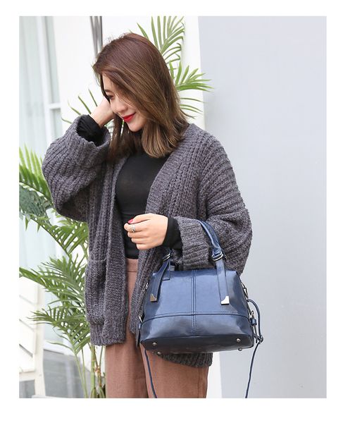 fashion women's handbag solid color stitching design shoulder bag retro simple style ladies casual bag wholesale
fashion women's handbag solid color stitching design shoulder bag retro simple style ladies casual bag wholesale