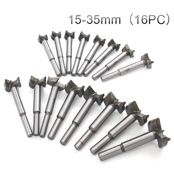 16pcs drill bit set woodworking hole shank wood tools diy alloy hole opener jdh99
16pcs drill bit set woodworking hole shank wood tools diy alloy hole opener jdh99