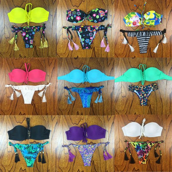 bikinis for women designer swimwear brazilian bikini women crochet lace swimsuit bathing suit bandeau bikinis set biquine maillot de bain, White;black
bikinis for women designer swimwear brazilian bikini women crochet lace swimsuit bathing suit bandeau bikinis set biquine maillot de bain, White;black