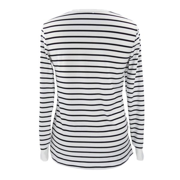 women maternity blouse mom pregnant nursing baby maternity long sleeved stripe blouse casual pregnancy clothes c850#, White
women maternity blouse mom pregnant nursing baby maternity long sleeved stripe blouse casual pregnancy clothes c850#, White