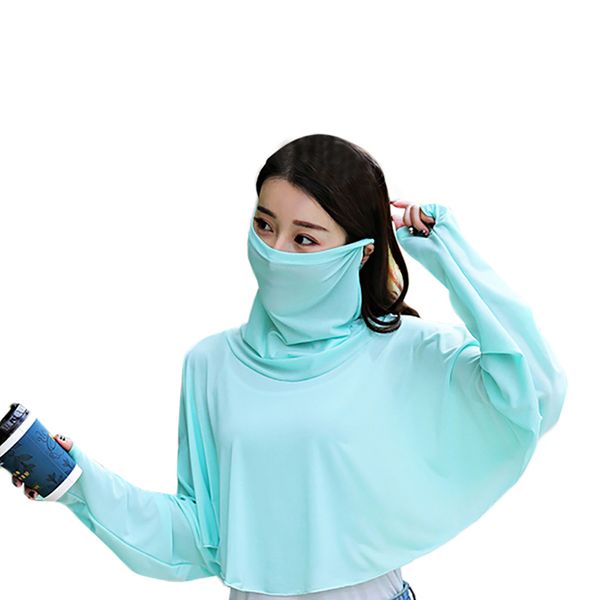 outdoor anti-mosquito shirt with face mask quick dry sun protection clothing uv breathable shawl new, Black
outdoor anti-mosquito shirt with face mask quick dry sun protection clothing uv breathable shawl new, Black