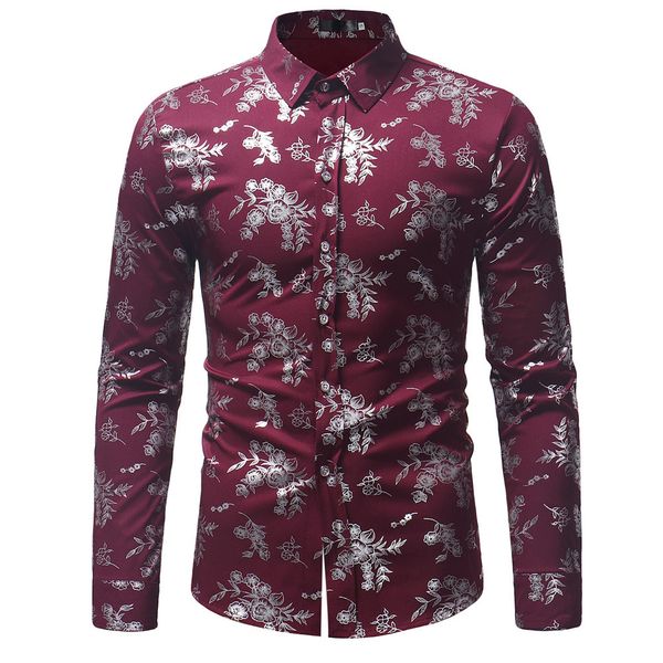 men shirts long sleeve regular fit autumn plus size luxury fashion printing shirt blouse modis clothing camisa masculina, White;black
men shirts long sleeve regular fit autumn plus size luxury fashion printing shirt blouse modis clothing camisa masculina, White;black