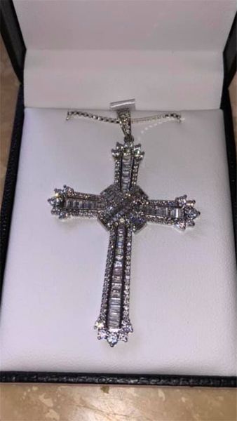 vintage long cross pendant necklace 925 sterling silver 5a zircon cz party wedding cross pendant for women men luxury jewelry
vintage long cross pendant necklace 925 sterling silver 5a zircon cz party wedding cross pendant for women men luxury jewelry