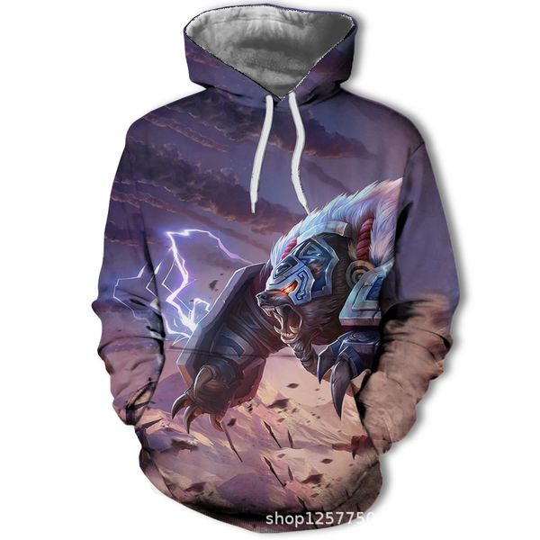 mens designer special new monster fish 3d digital printing sports hat sweater, Black
mens designer special new monster fish 3d digital printing sports hat sweater, Black