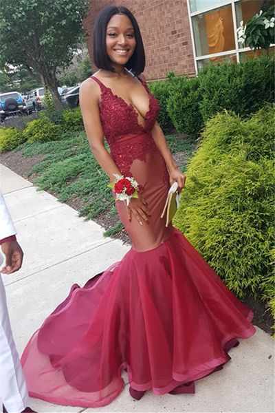 Red Spaghetti Straps V Neck Prom Dresses 2019 Sexy Evening Party Gowns robes de soirée Formal Dresses
Red Spaghetti Straps V Neck Prom Dresses 2019 Sexy Evening Party Gowns robes de soirée Formal Dresses