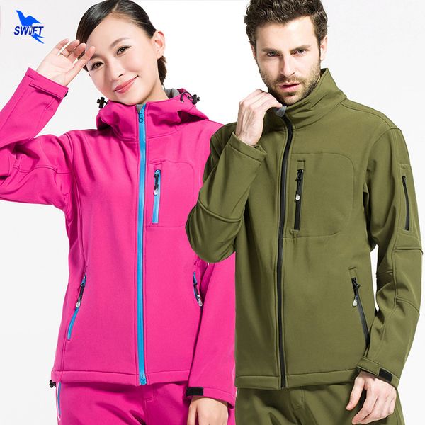 thermal fleece men women hiking softshell jacket skiing trekking sportwear clothing windproof waterproof fishing outdoor coat, Blue;black
thermal fleece men women hiking softshell jacket skiing trekking sportwear clothing windproof waterproof fishing outdoor coat, Blue;black