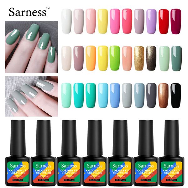 sarness ordinary series gel nail polish 8ml semi permanent vernis uv nail gel polish art soak off pure colors lacquer, Red;pink 
sarness ordinary series gel nail polish 8ml semi permanent vernis uv nail gel polish art soak off pure colors lacquer, Red;pink