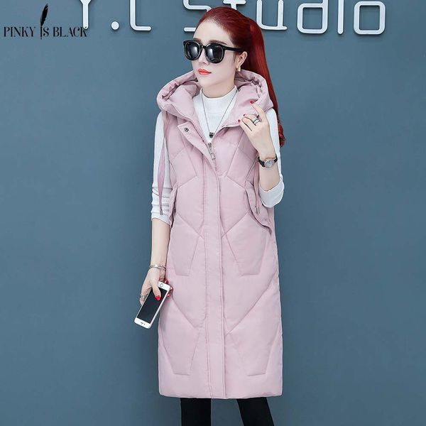 pinkyisblack 2019 autumn winter cotton vest women ladies casual waistcoat female sleeveless long vest jacket slim fit warm coat, Black;white
pinkyisblack 2019 autumn winter cotton vest women ladies casual waistcoat female sleeveless long vest jacket slim fit warm coat, Black;white