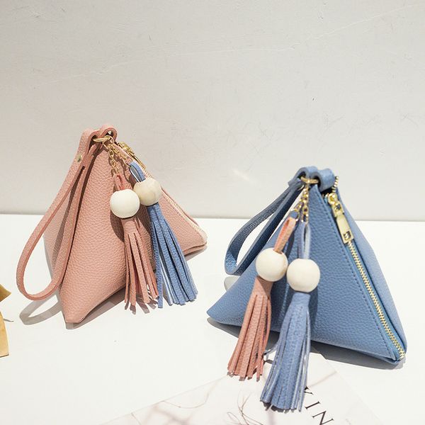 leather handbag mini triangle women clutch purse hand bag lady clutches casual phone package portefeuille femme #25
leather handbag mini triangle women clutch purse hand bag lady clutches casual phone package portefeuille femme #25