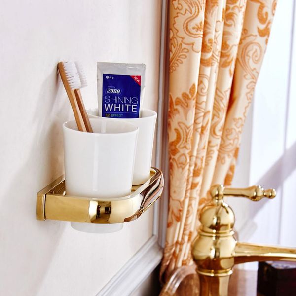new home bathroom wall mount toothbrush brush holder stand with 2 ceramic cups
new home bathroom wall mount toothbrush brush holder stand with 2 ceramic cups