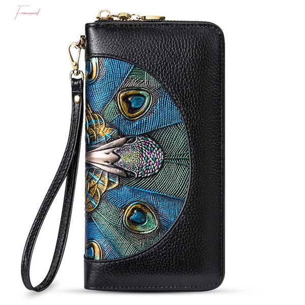 women wallets genuine leather ladies wallet purse peacock feather deer print card holder wallet female evening bag cluth bag, Red;black
women wallets genuine leather ladies wallet purse peacock feather deer print card holder wallet female evening bag cluth bag, Red;black