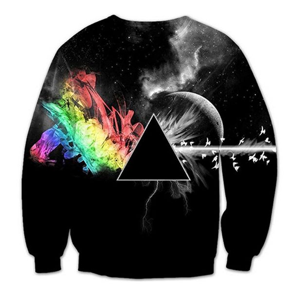 men's creative 3d printed pattern pullover long sleeve hoodie, Black
men's creative 3d printed pattern pullover long sleeve hoodie, Black