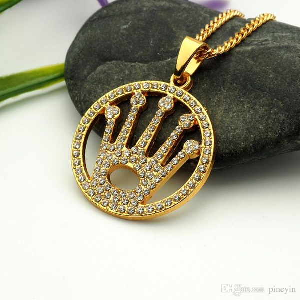 crystal crown round pendant necklace hip hop gold plated necklaces with chain jewelry for men or women item number hps039, Silver
crystal crown round pendant necklace hip hop gold plated necklaces with chain jewelry for men or women item number hps039, Silver