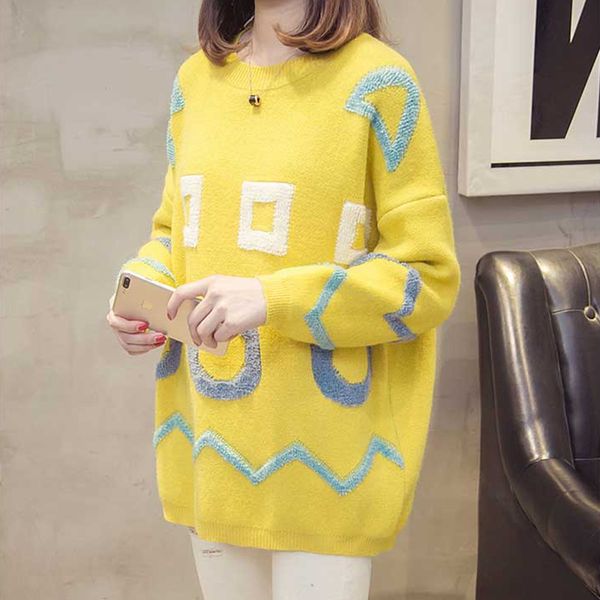2020 autumn winter female blouses embroidered knitted sweater and pullover female jumper pull femme, White;black
2020 autumn winter female blouses embroidered knitted sweater and pullover female jumper pull femme, White;black