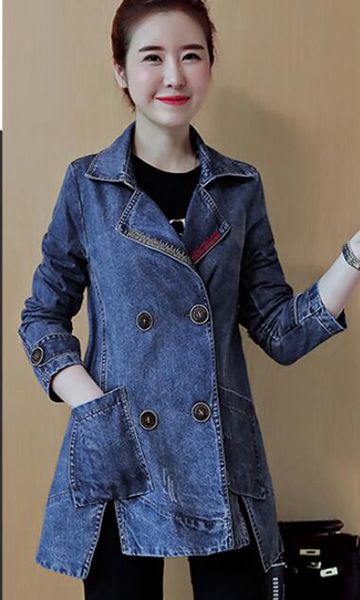 the woman spring autumn han edition high-quality goods fashion special price tide new fund joker in the long section cowboy coat / m-3xl, Black;brown
the woman spring autumn han edition high-quality goods fashion special price tide new fund joker in the long section cowboy coat / m-3xl, Black;brown