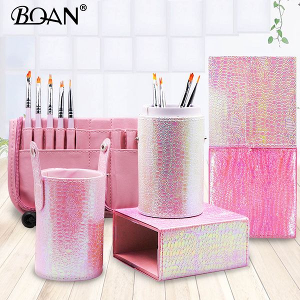 1 pc mermaid fish scale nail brush holder storage case bag cosmetic pen organizer makeup manicure nail art tool accessory
1 pc mermaid fish scale nail brush holder storage case bag cosmetic pen organizer makeup manicure nail art tool accessory
