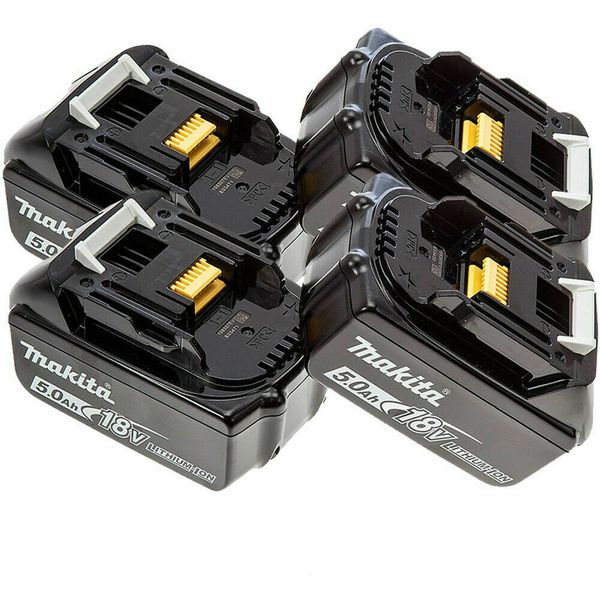 Makita Подлинная BL1850 18 В 5.0Ah Батарея четыре пакета для Makita DGA456Z, DGA452Z
Makita Подлинная BL1850 18 В 5.0Ah Батарея четыре пакета для Makita DGA456Z, DGA452Z