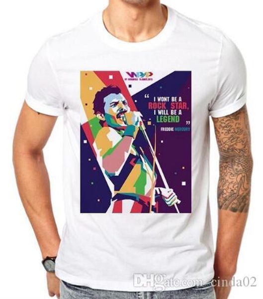 фредди меркьюри смешные мужские футболки лето с коротким рукавом мужская футболка harajuku o-образным вырезом белая тенниска мода летние топ, White;black 
фредди меркьюри смешные мужские футболки лето с коротким рукавом мужская футболка harajuku o-образным вырезом белая тенниска мода летние топ, White;black