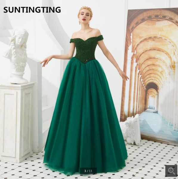 2020 real picture a line heavily beading sequins prom dress off the shoulder v neck corset gorgeous prom gowns party dress, White;black
2020 real picture a line heavily beading sequins prom dress off the shoulder v neck corset gorgeous prom gowns party dress, White;black
