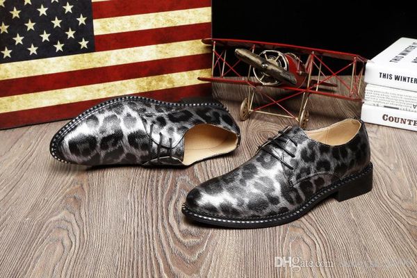 2018 the new fashion genuine men leather patent leopard shoes tip toe lace up business shoes men dress oxfords wedding shoes, Black
2018 the new fashion genuine men leather patent leopard shoes tip toe lace up business shoes men dress oxfords wedding shoes, Black
