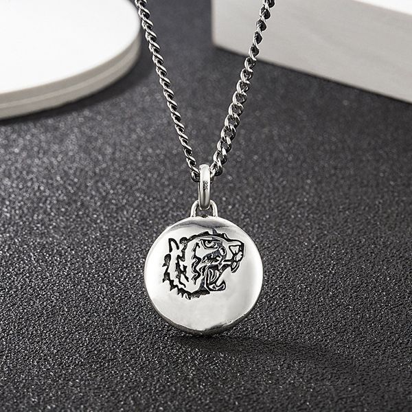 s925 sterling silver tiger head necklace men's and women's hip-hop same love fearless necklace tiger head round pendant necklace
s925 sterling silver tiger head necklace men's and women's hip-hop same love fearless necklace tiger head round pendant necklace