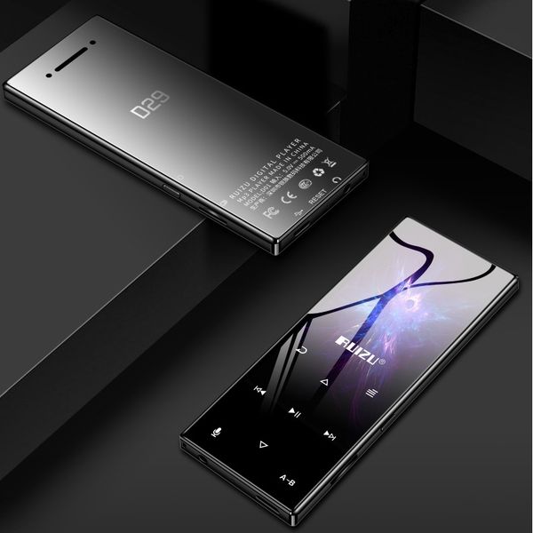 new metal ruizu d29 bluetooth mp3 player 1.8inch lossless hifi music player with built in speaker fm radio e-book clock
new metal ruizu d29 bluetooth mp3 player 1.8inch lossless hifi music player with built in speaker fm radio e-book clock