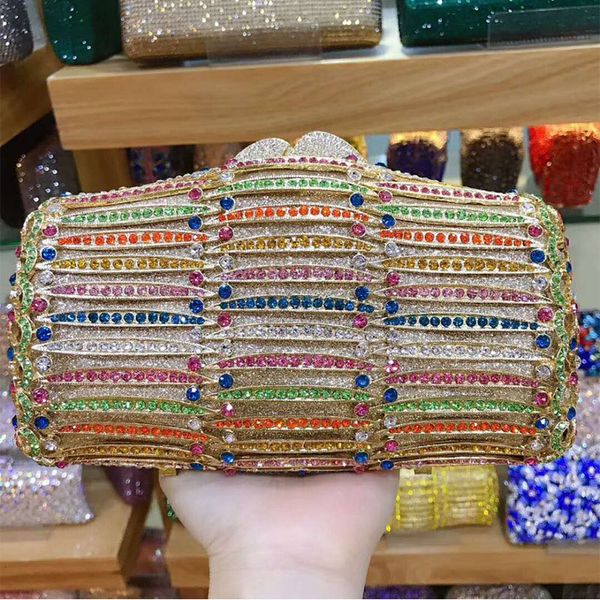 silver/blue/orange multi-colored gemstone crystal clutch bag for party handbags fashion small evening bag clutches elegant
silver/blue/orange multi-colored gemstone crystal clutch bag for party handbags fashion small evening bag clutches elegant