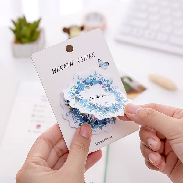 new items self-adhesive 30 sheets flower garland decoration school office home stationery sticky note memo pads
new items self-adhesive 30 sheets flower garland decoration school office home stationery sticky note memo pads