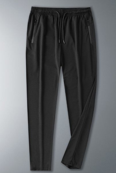 men's pants mens summer casual quick-drying stretch plus size sweatpants ice silk thin trousers, Black
men's pants mens summer casual quick-drying stretch plus size sweatpants ice silk thin trousers, Black