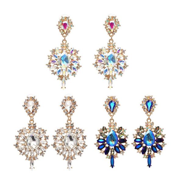fashion colorful austrian crystal starburst pendant statement drop earring for women jewerly gift, Silver
fashion colorful austrian crystal starburst pendant statement drop earring for women jewerly gift, Silver