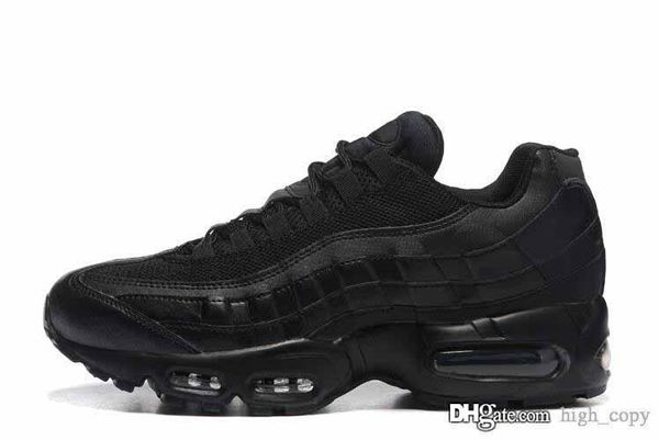 

drop shipping wholesale runner shoes men airs cushion 95 og sneakers boots authentic 95s new walking discount sports shoes size 36-46, Black