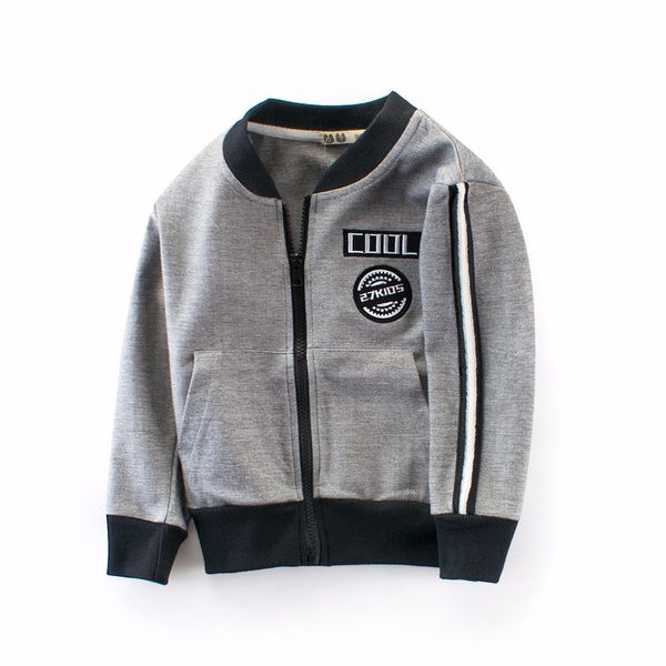 2-10t boys varsity letterman jackets spring fall children bomber jackets boy casual baseball clothes zip up cotton boys clothing, Blue;gray
2-10t boys varsity letterman jackets spring fall children bomber jackets boy casual baseball clothes zip up cotton boys clothing, Blue;gray