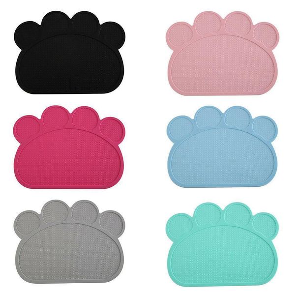 silicone pet feeding mat non slip pet food placemat for dog cat bowls 
silicone pet feeding mat non slip pet food placemat for dog cat bowls